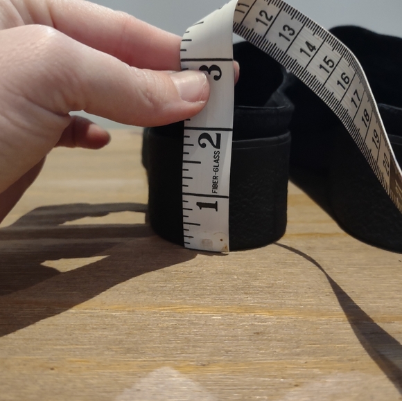 Free People Leighton black suede leather penny loafer slip on shoes 8 - Picture 5 of 7